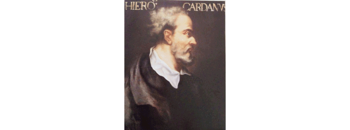 Gerolamo Cardano painting